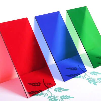 Пластиковый лист белой доски листа акриловый отрежет по заданному размеру выполненный на заказ цвет радуги пластиковая доска двойник встал на сторону акриловое зеркало