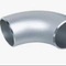 Металлический Gr9 Титановый сплав трубы 10 дюймов 20 мм Стальной локоть ASTM B338 Полированный горячая продажа BW локоть