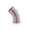 Металлический никель сплав Inconel 600 высокое качество 45 градусов задницы сварки локт ASME B16.9 1 до 24 дюйма серебро