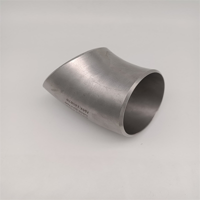 Штуцеры трубы 45 градусов Astm B466 Uns C71500 Cuni7030 мычки проталкивают