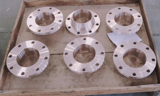 Легированная сталь служит фланцем длинный ВЕС 2,5 Mm 2" WN FF ASME B16.5 150# Cuni 9010