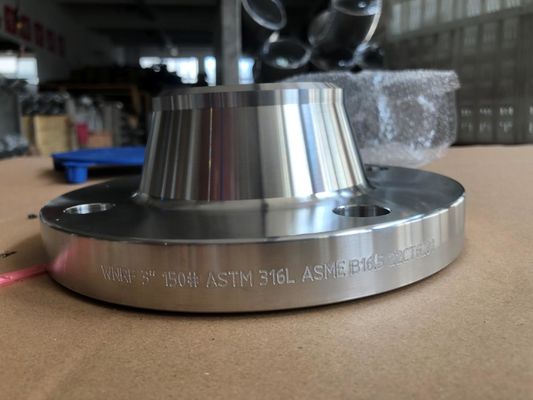 Фланец с приварной шейкой ASTM A182 N06600 высокой прочности CL300 RF ASME B16.5