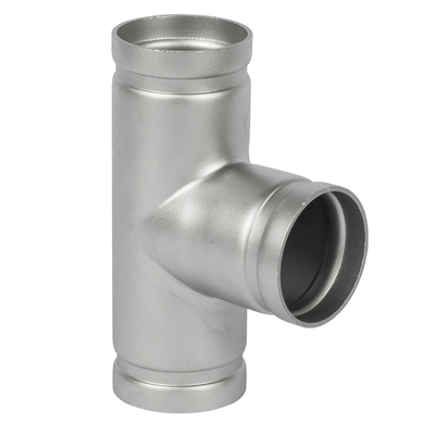 Тройник 1" штуцеров N04400 SCH10 сварки встык равный ASME B16.9