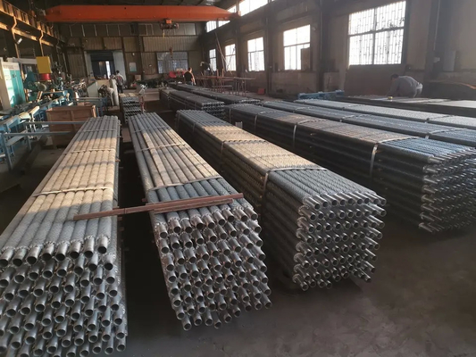 Протяженная поверхность U Fin Tube Round 11.01 SCH40 Углеродистая сталь Нержавеющая сталь Сплавная трубка с крыльями