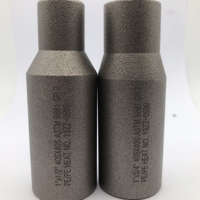 Ti Gr7 2" x 1" штуцеров трубы ASTM легированной стали титана B363 ниппель обжимки сплава титана SCH10S x SCH40S