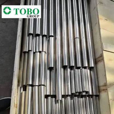 Бесшовная труба из титанового сплава ASTM B338 Gr2 Gr5 Gr9 4" SCH40 выхлопная труба