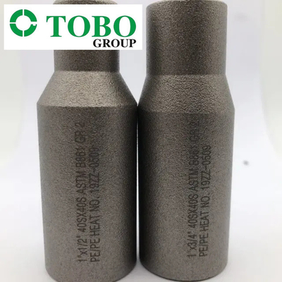 Ti Gr7 2" x 1" штуцеров трубы ASTM легированной стали титана B363 ниппель обжимки сплава титана SCH10S x SCH40S