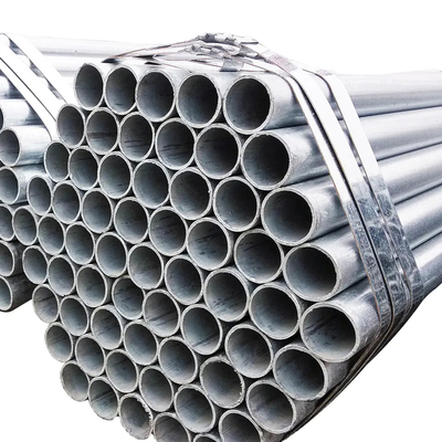 Non alloy Galvanized Tube with Plain/Beveled/Threaded Ends SCH80 Various Sizes from 1/2-8 Не сплавленная оцинкованная труба с простыми/бевлеными/протяженными концами SCH80