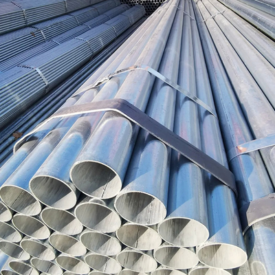 Non alloy Galvanized Tube with Plain/Beveled/Threaded Ends SCH80 Various Sizes from 1/2-8 Не сплавленная оцинкованная труба с простыми/бевлеными/протяженными концами SCH80