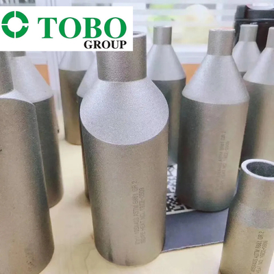 Выкованная легированная сталь ASTM B861 GR2 2&quot; x 1&quot; титана штуцеров трубы ниппель обжимки сплава титана SCH10S x SCH40S