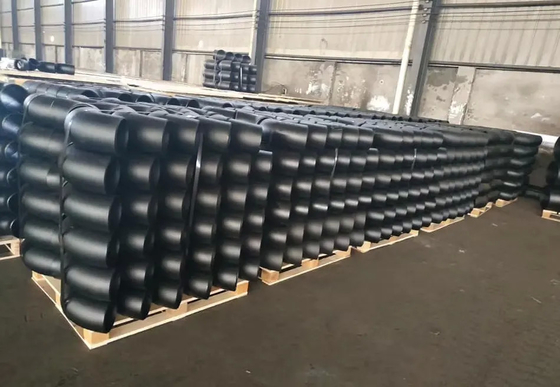 Локоть черноты Deg LR DN120 Sch160 штуцеров трубы легированной стали ASTM A234 WP5 безшовный 90