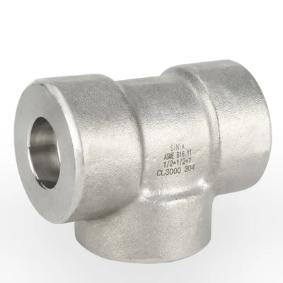 ASME B16.11 NPS3 #3000 NPT-F продело нитку равный тройник SA-182 F304L/SA-403 WP304L