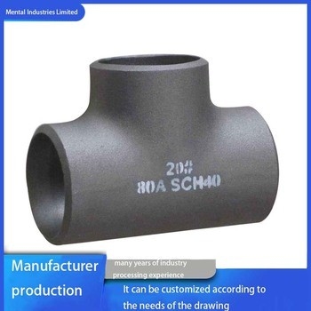 Штуцеры Hastelloy C276 сварки встык уменьшая тройник ASME B16.9 S32750 5 x 4