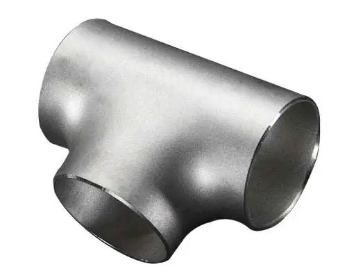 Настраиваемые ASME B16.9 Размеры от 1/2 дюйма до 42 дюймов Сплав / углеродистая сталь с равным задницей сварка прямая уменьшающая трубы Tee