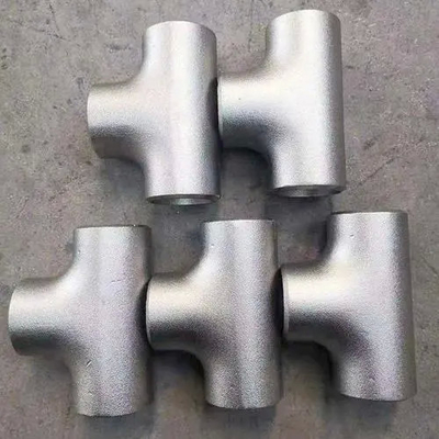 ASME B16.9 Butt Welding Equal Tee Настраиваемый материал, например, углеродистая сталь из нержавеющей стали NPS1/2"-60" Быстрая доставка Низкий MOQ