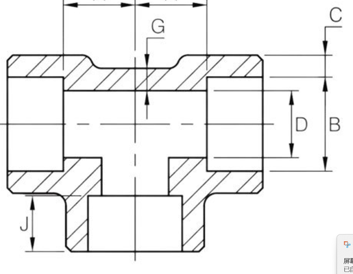 Duplex Stainless Steel Pipe Fittings Socket Welding Equal Tee A815 UNS S31803