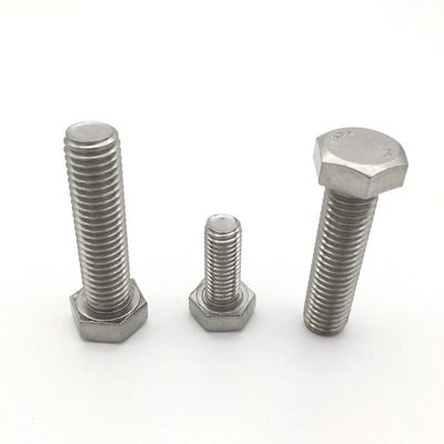 Нержавеющая сталь 304 цены по прейскуранту завода-изготовителя 316 316L DIN DIN 931 933 болта с шестигранной головкой и болт с шестигранной головкой гаек
