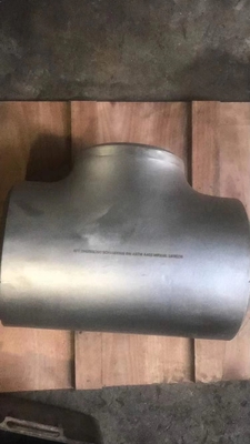 Тройник OD 5" загородки Monel 400 ASTM/UNSP N04400 ВЕС 4mm верхнее Leved
