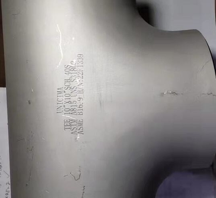 Тройник 8&quot; безшовной сварки встык прямой * 8&quot; SCH-40S ASTM A403-WP316/316L ASME B16.9