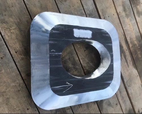 Ветвь трубы штуцера стальной трубы углерода усиливая GR пусковой площадки 90 STD-SCH20 ASTM A516 70 50