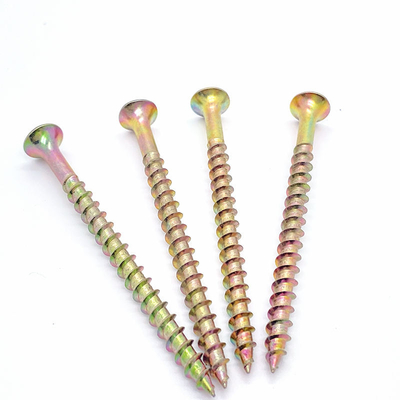 Винты/тимберс привинчивают высококачественный лоток термической обработки древесины оцинковывают покрытый винт макулатурного картона