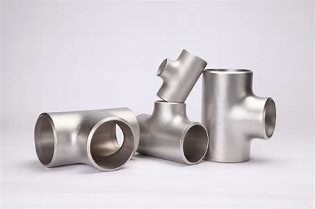 Фитинги для труб из никелевого сплава Butt Welding Tee Incoloy 625 UNS N02200 ASME B16.9