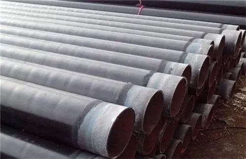 Защита уровня щита, удвоенный срок службы Стальная труба с покрытием ASTM A106 Φ323.9мм x 7.14мм (Sch 40) x 12м