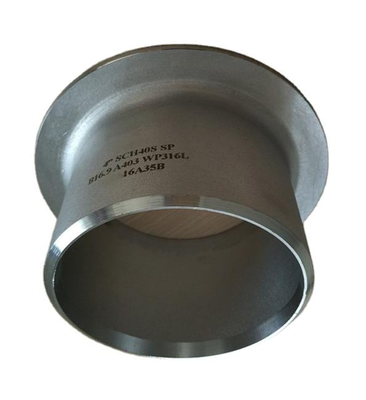 Сплав 400 трубные фитинги Крайний конец ASME B16.9