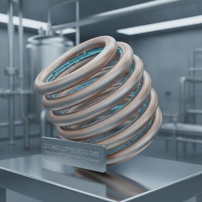 Специализированная медно-никелевая труба с полированной поверхностью и отличной коррозионной стойкостью для химической промышленности