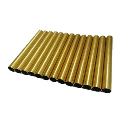 Труба ASTM OD 6mm CuZn40 C27400 H62 прямая латунная