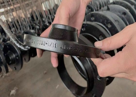 Сталь углерода Astm Std Asme B16.47a фланца шеи сварки A105 подняла фланец шеи стали выплавленной дуплекс-процессом стороны S32750