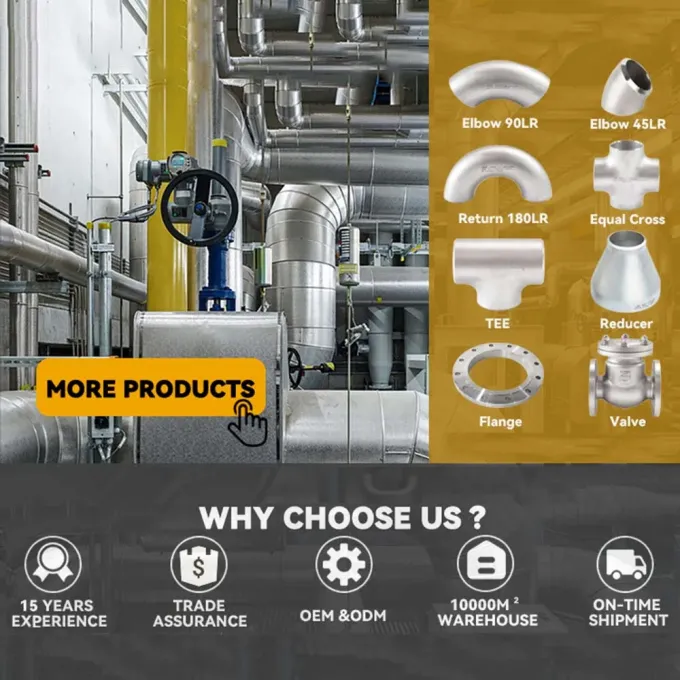 Супер двухшпиндельный тройник UNS S32750 ASME B16.9 SCH10 креста BW штуцеров трубы нержавеющей стали 5