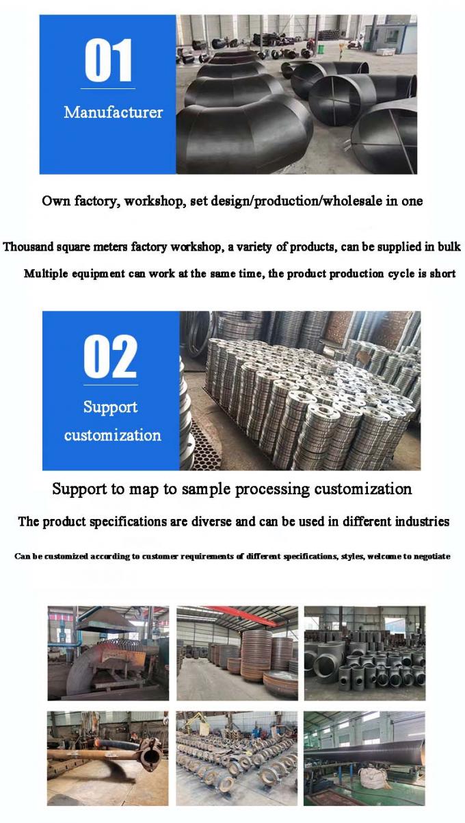 ANSI/ASME Нержавеющая сталь Углеродистая сталь Трейдолет Настраиваемые размеры и материал Промышленный класс 8