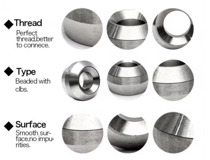 последние новости компании о Оттенитная нержавеющая сталь 317L MSS SP-97 Socolet/Welddolet/Threadolet  3