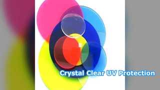 Устойчивый к ультрафиолетовому излучению акриловый лист для витрин