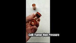 Фланцевая приварная шейка CuNi 90/10 EEMUA 145