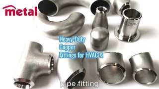 Медные фитинги для тяжелых условий эксплуатации для систем отопления, вентиляции и кондиционирования воздуха и промышленного использования