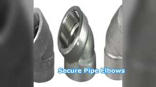 Threaded Elbow Fittings ASME B16.9 Pipe Solutions