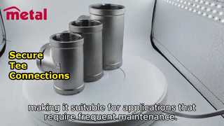 Медный тройник с внутренней резьбой | Безопасные соединения филиалов